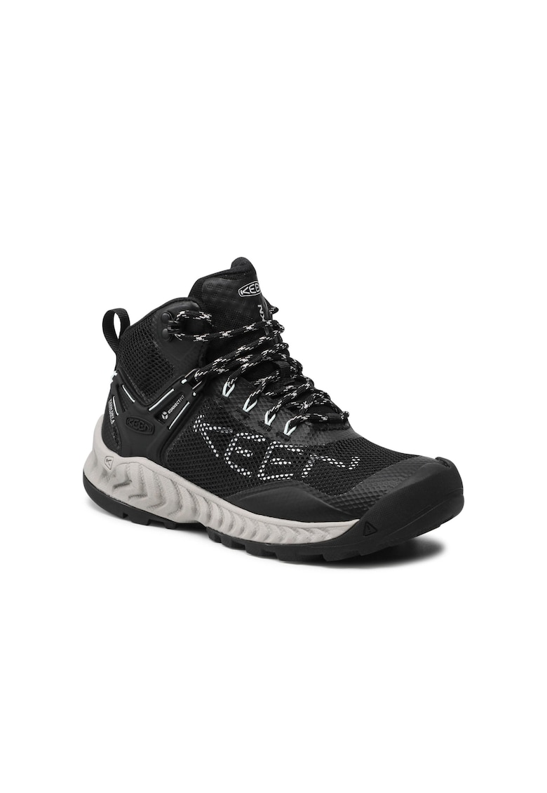 Ghete trekking dama -  300432747 - Negru - Textil - Negru