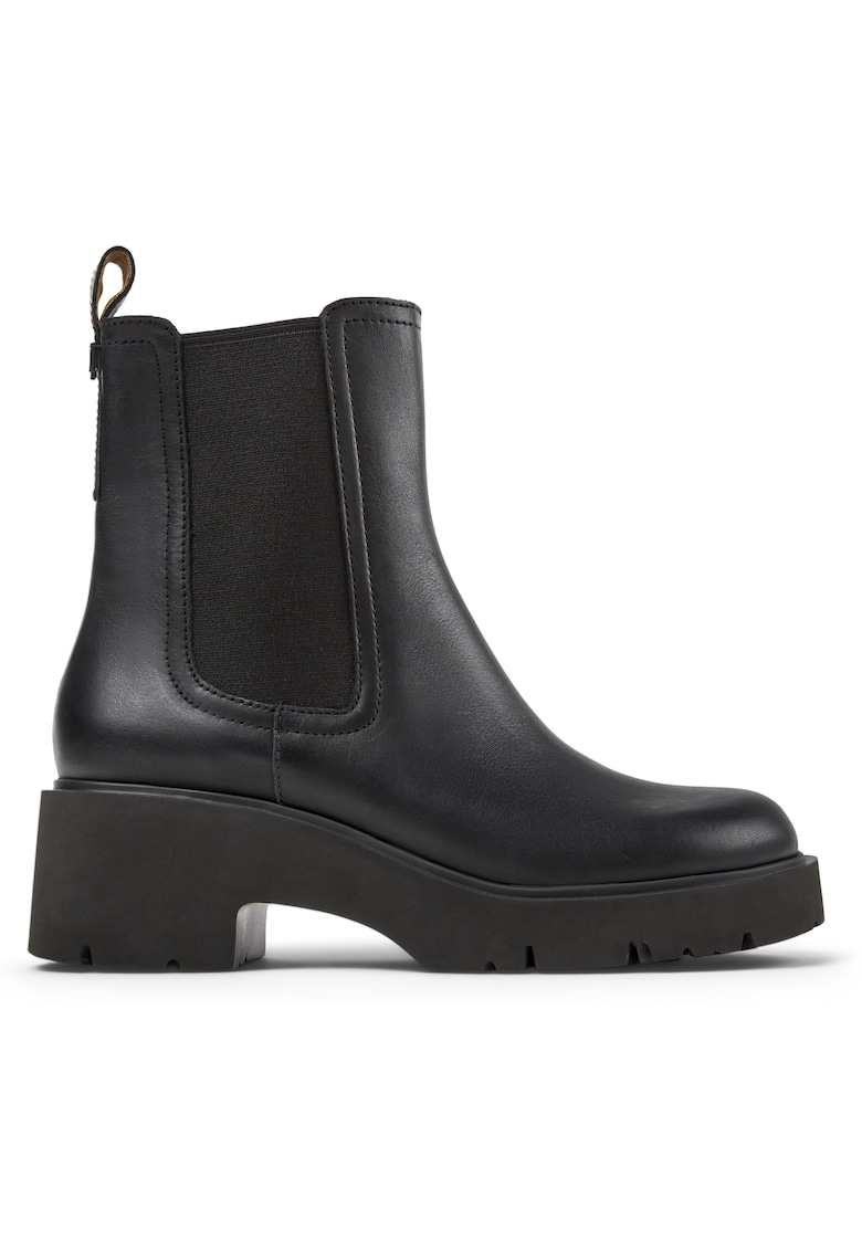 Ghete Chelsea de piele Milah 911 - Negru stins