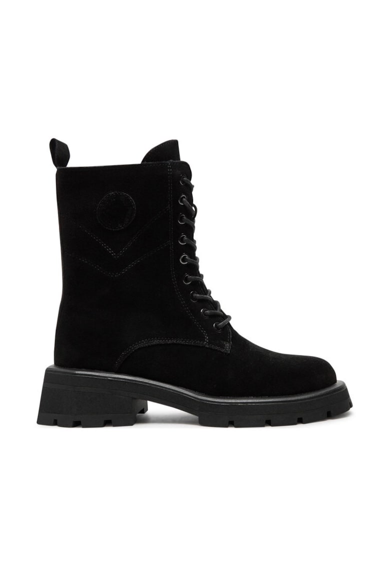 Botine LCJ-24-01-2982LA Negru -  Piele naturala