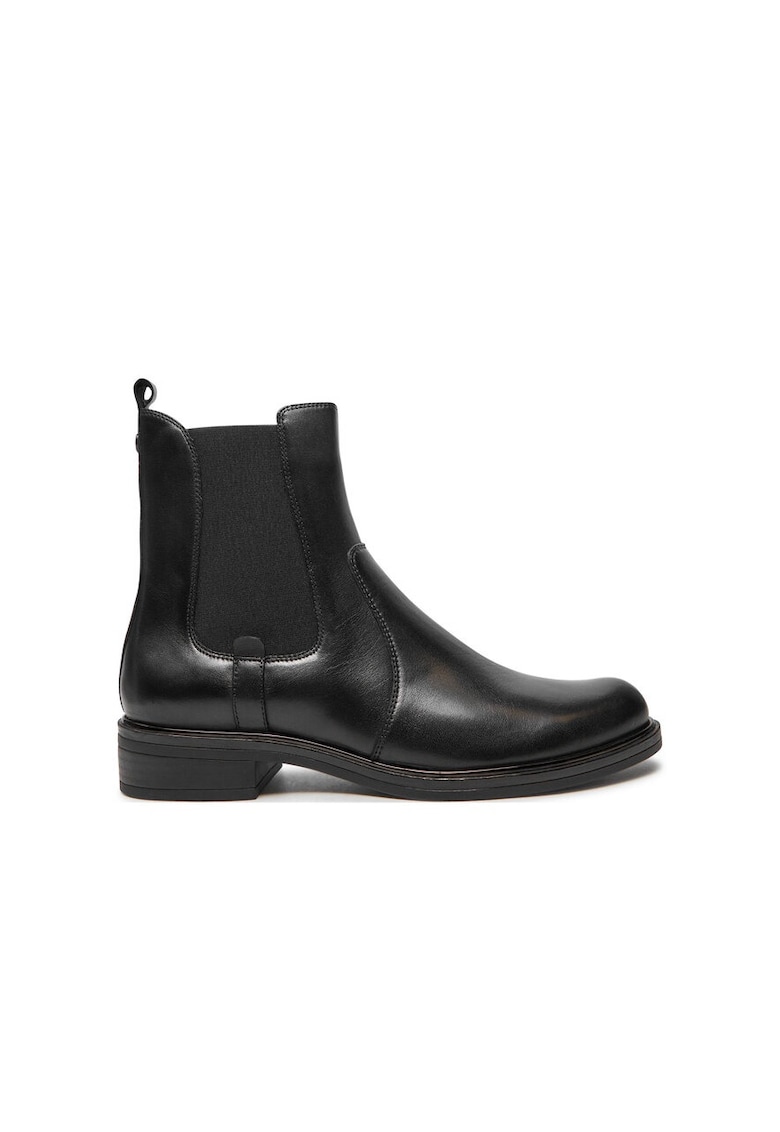 Botine dama -  304316 - Piele naturala - Negru