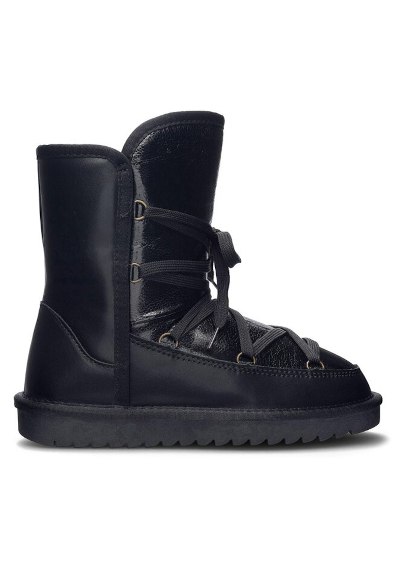 Botine dama -  590558803164238 - Piele naturala - Negru