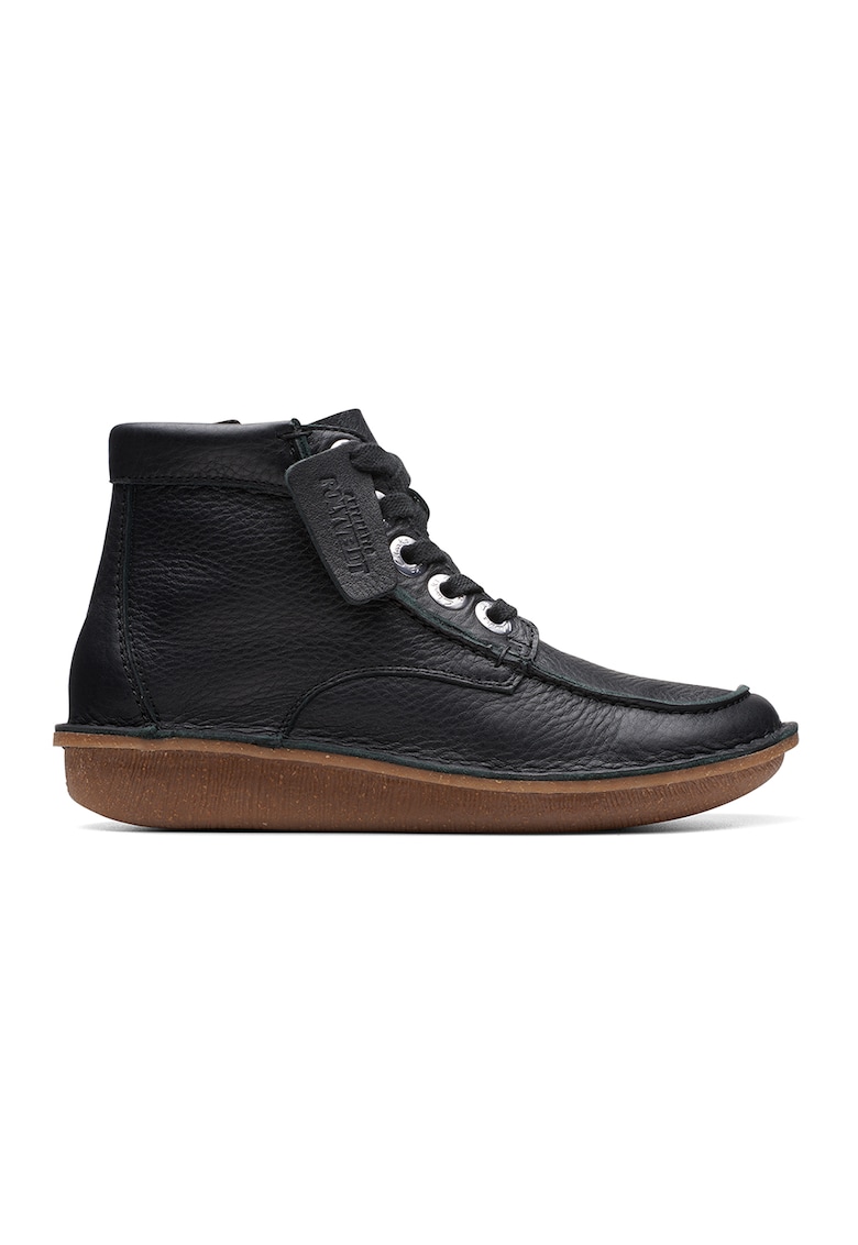 Ghete de piele nabuc Funny Cedar - Negru