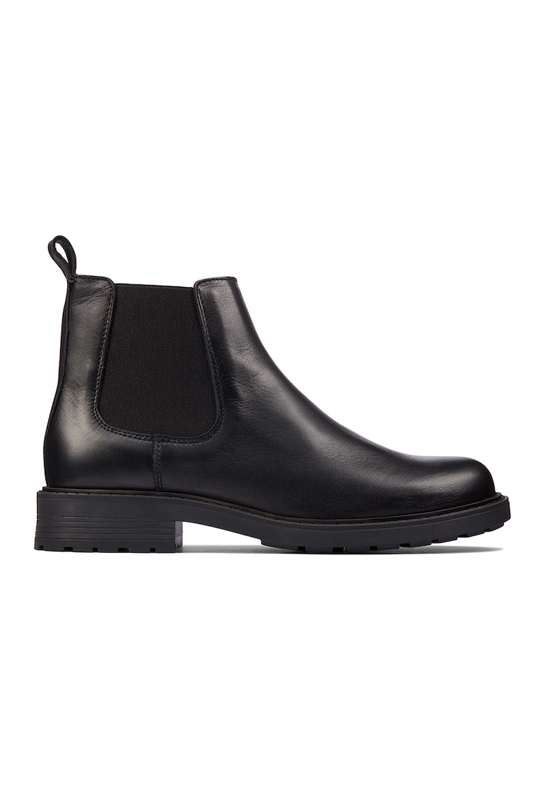 Ghete Chelsea de piele Orinoco2 Lane - Negru stins