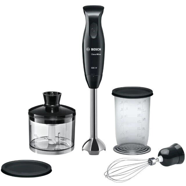 Blender de mana Bosch MSM2650B CleverMixx, 600W, negru