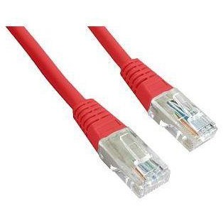 Gembird patchcord RJ45, cat.5e, UTP, 1.5m, red