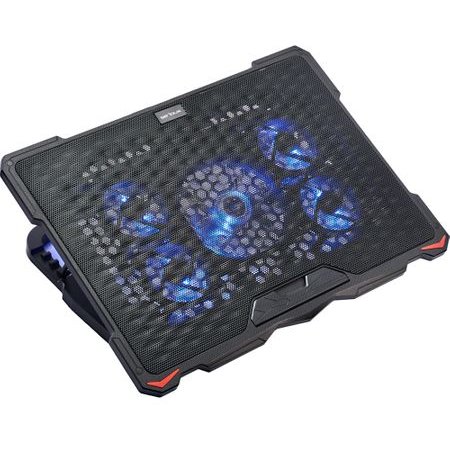Cooler laptop SRXNCP035 10-17.3 5 ventilatoare USB Negru