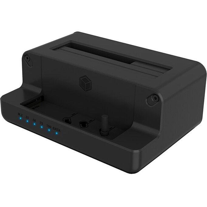 Rack HDD IB-2914MSCL-C31, docking station (2.5/3.5 SATA, M.2 NVMe)