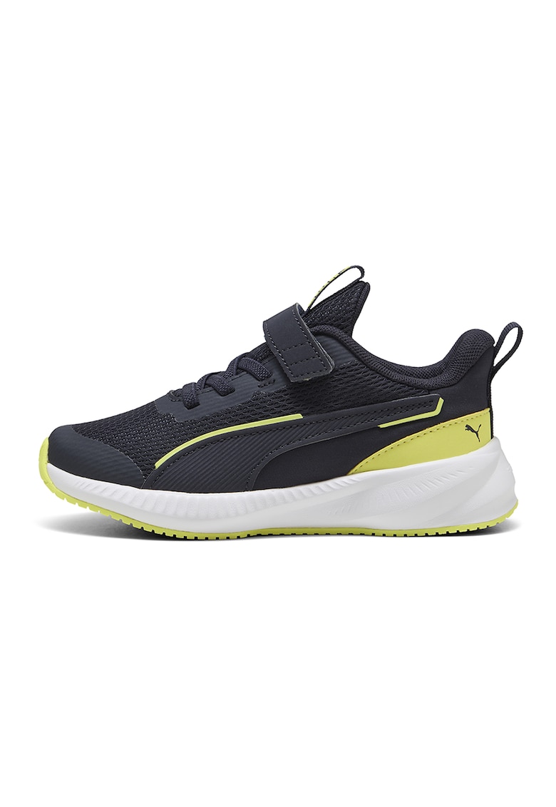 Oferte la Pantofi sport Flyer 3 de plasa cu sireturi elastice - Albastru ultramarin/Verde lime