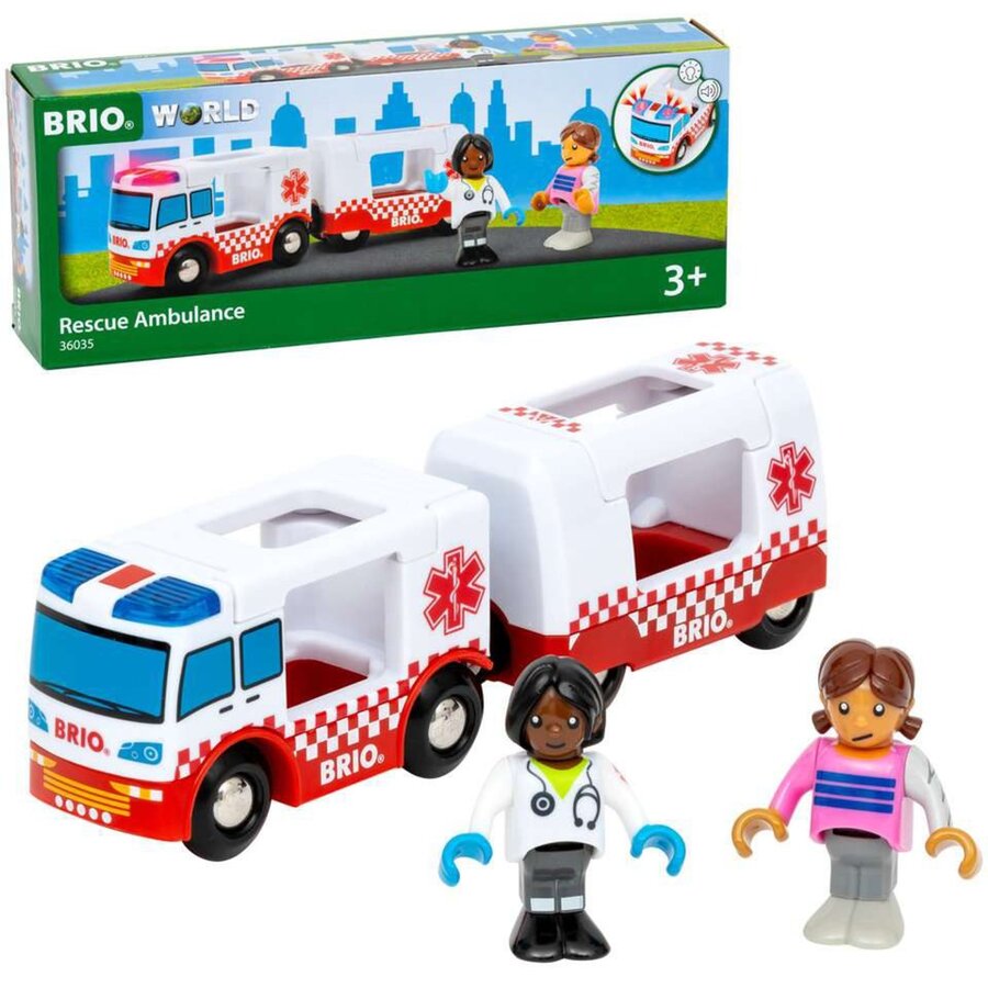 Jucarie World Ambulance +3 ani