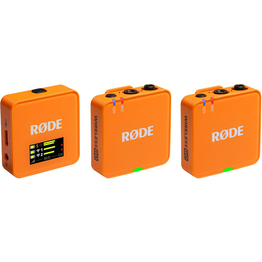 Microfon Microphones Wireless GO (Gen 3), microphone orange