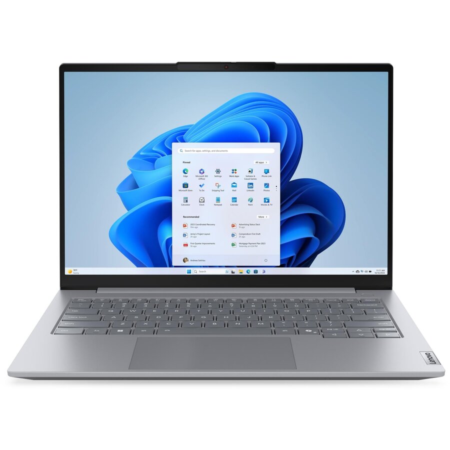 Laptop ThinkBook 14 G9 WUXGA 14 inch Intel Core 5 210H 16GB 512GB SSD Windows 11 Pro Arctic Grey