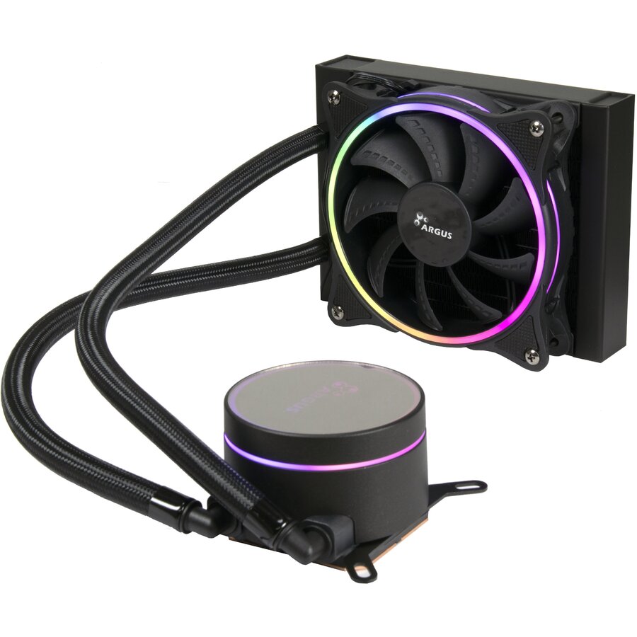 Cooler Procesor Iceman LC-120 ARGB Negru