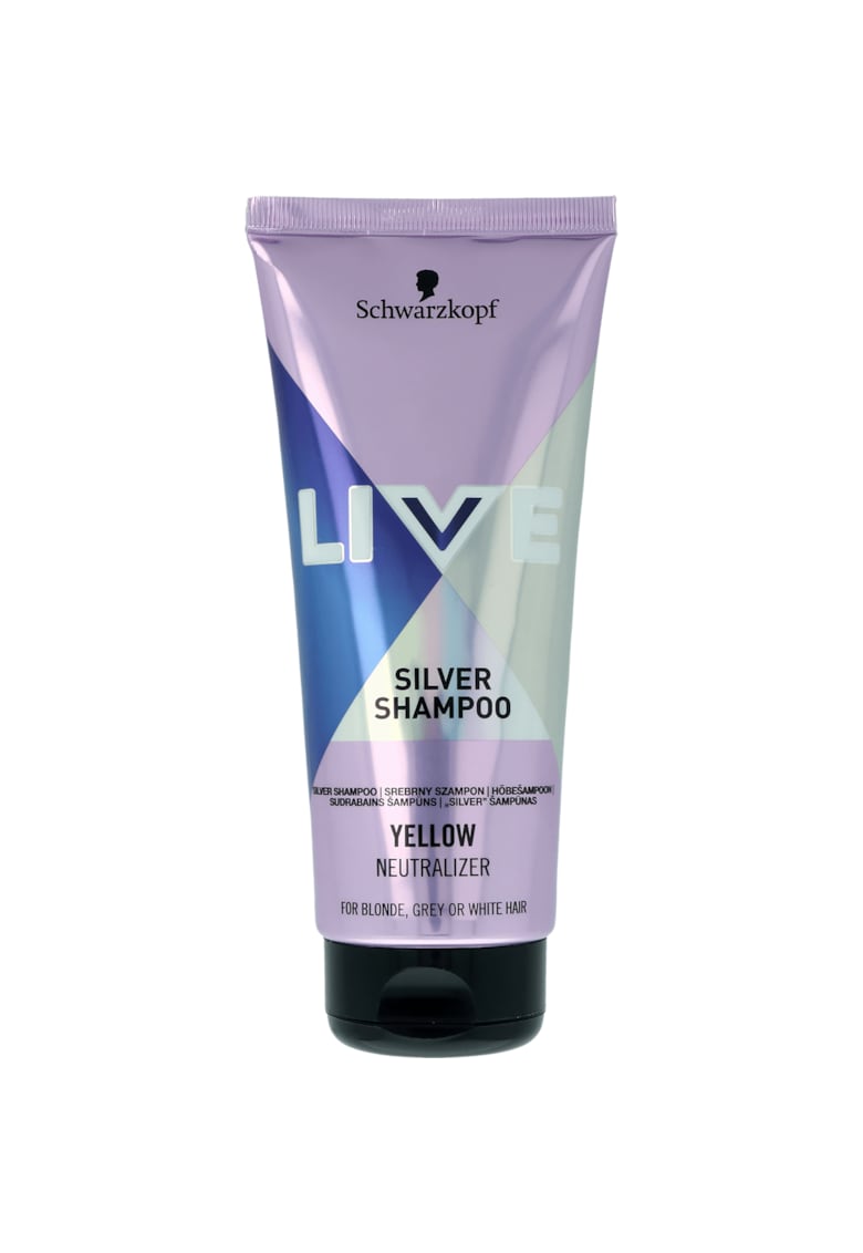 Sampon Schwartzkopf  Silver pentru neutralizarea tonurilor de galben - 200 ml