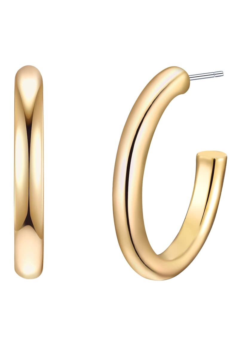 Cercei placati cu aur de 14K - Auriu