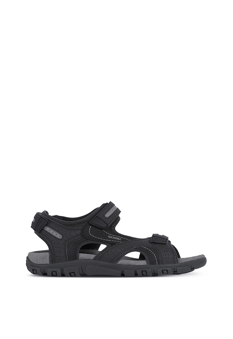 Sandale de piele ecologica cu velcro
