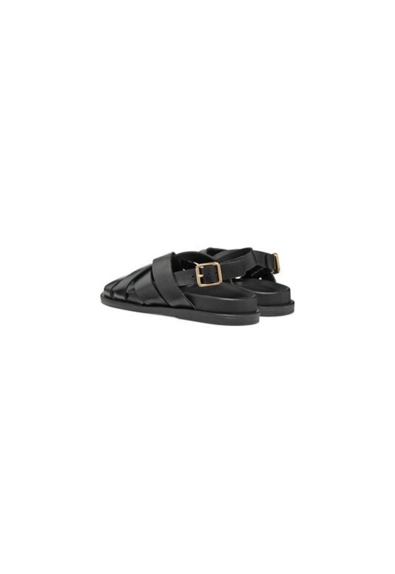 Sandale dama  304625664 - Piele naturala - 41 EU - Negru