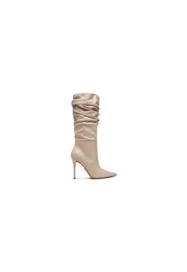 Cizme dama  304365669 - Piele ecologica - Bej - Bej