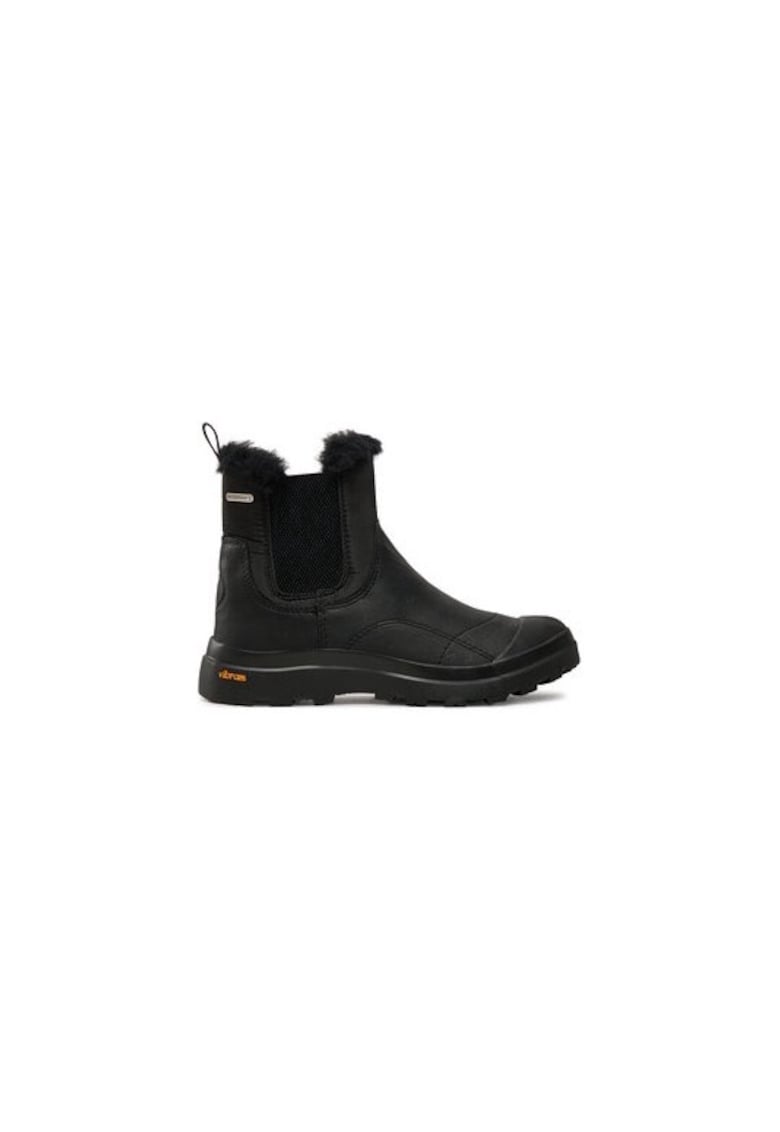 Ghete dama  304290817 - Piele naturala - Negru - Negru