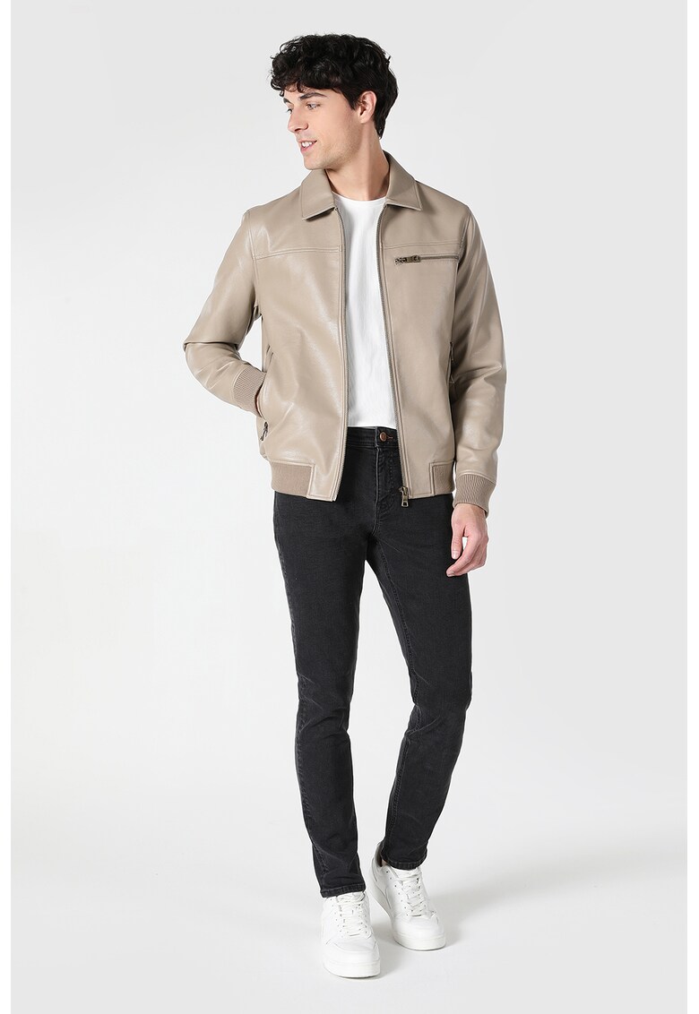 Blugi skinny - Gri inchis