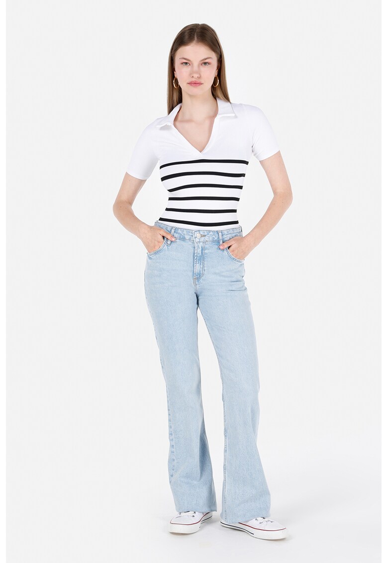 Blugi slim fit - Albastru deschis