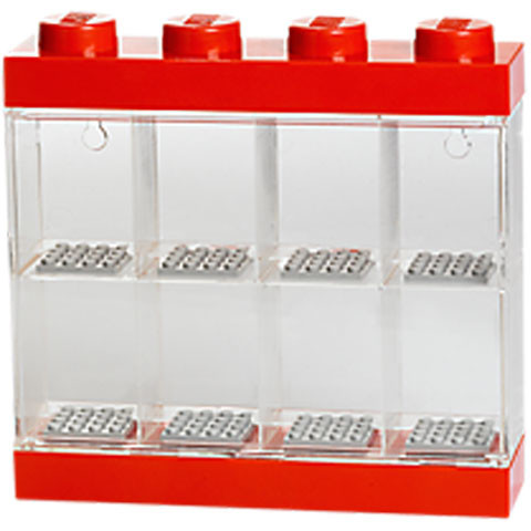 Cutie rosie pentru 8 minifigurine LEGO