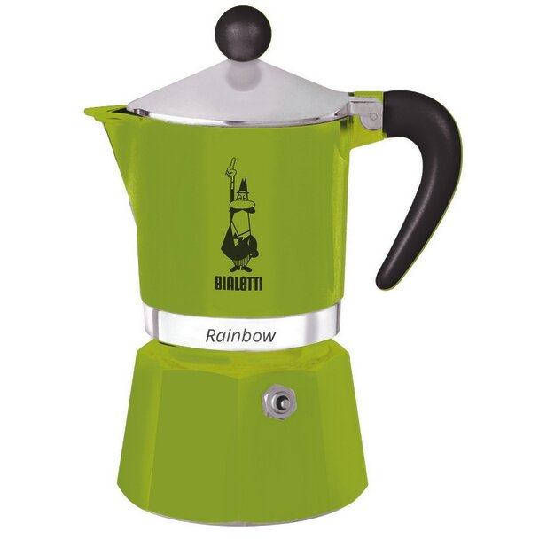 Bialetti 0004972  Rainbow verde - 3 cesti