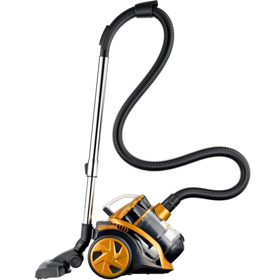 Aspirator fara sac Hyundai VC014, 800 W, 1 l, Negru/Portocaliu