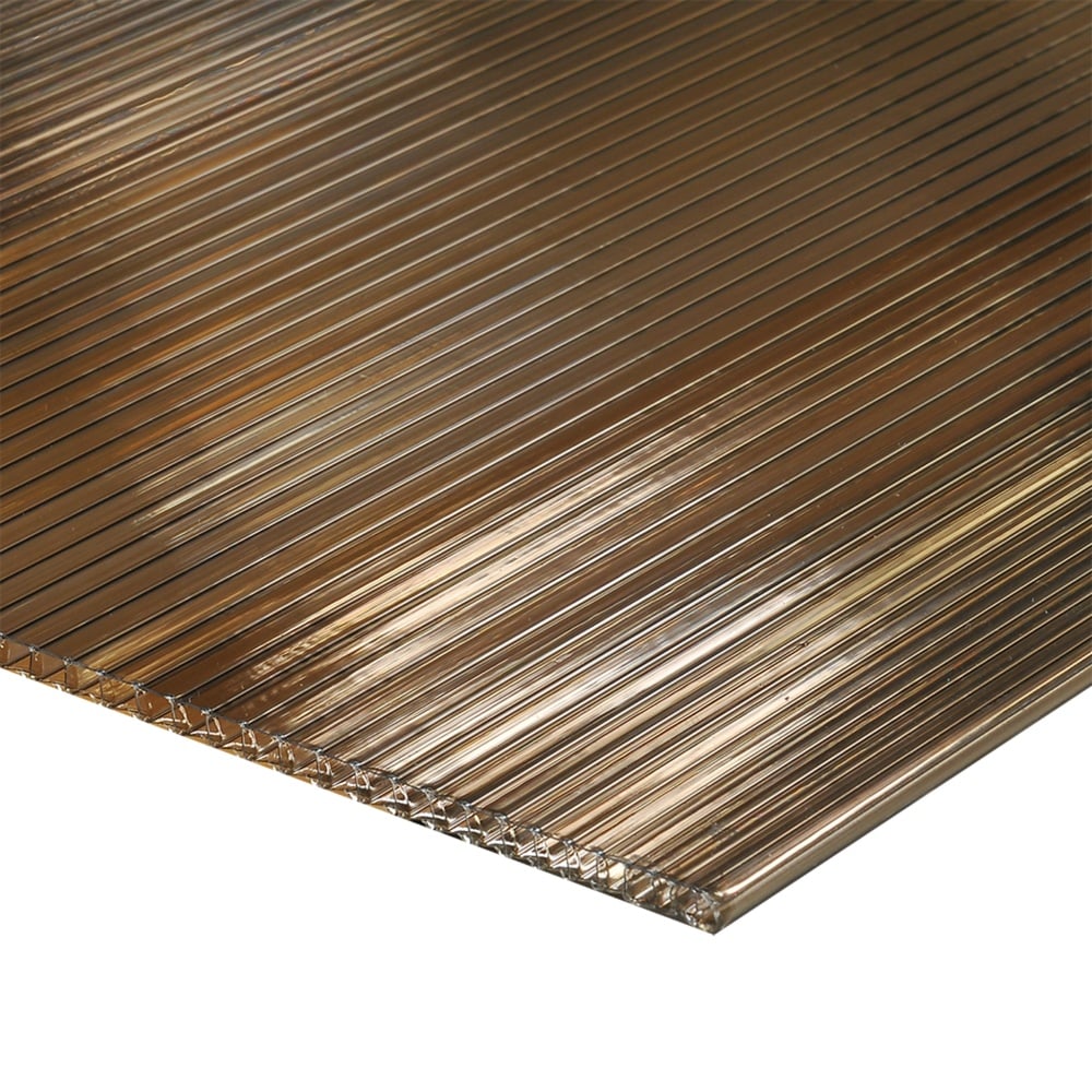 Placa din policarbonat, bronz, 6 x 2.10 m x 10 mm, SM