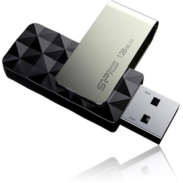 Pendrive Silicon Power 8gb Blaze B30 Usb 3.0, Negru