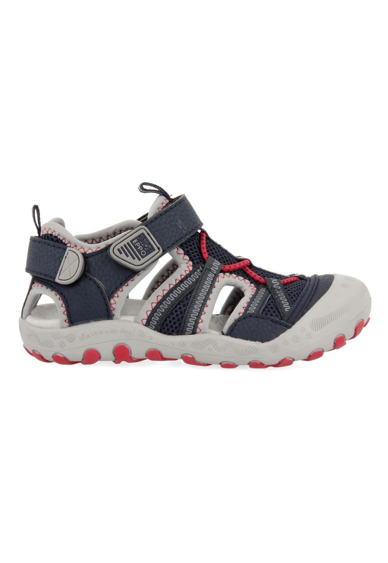 Sandale cu inchidere velcro - Bleumarin