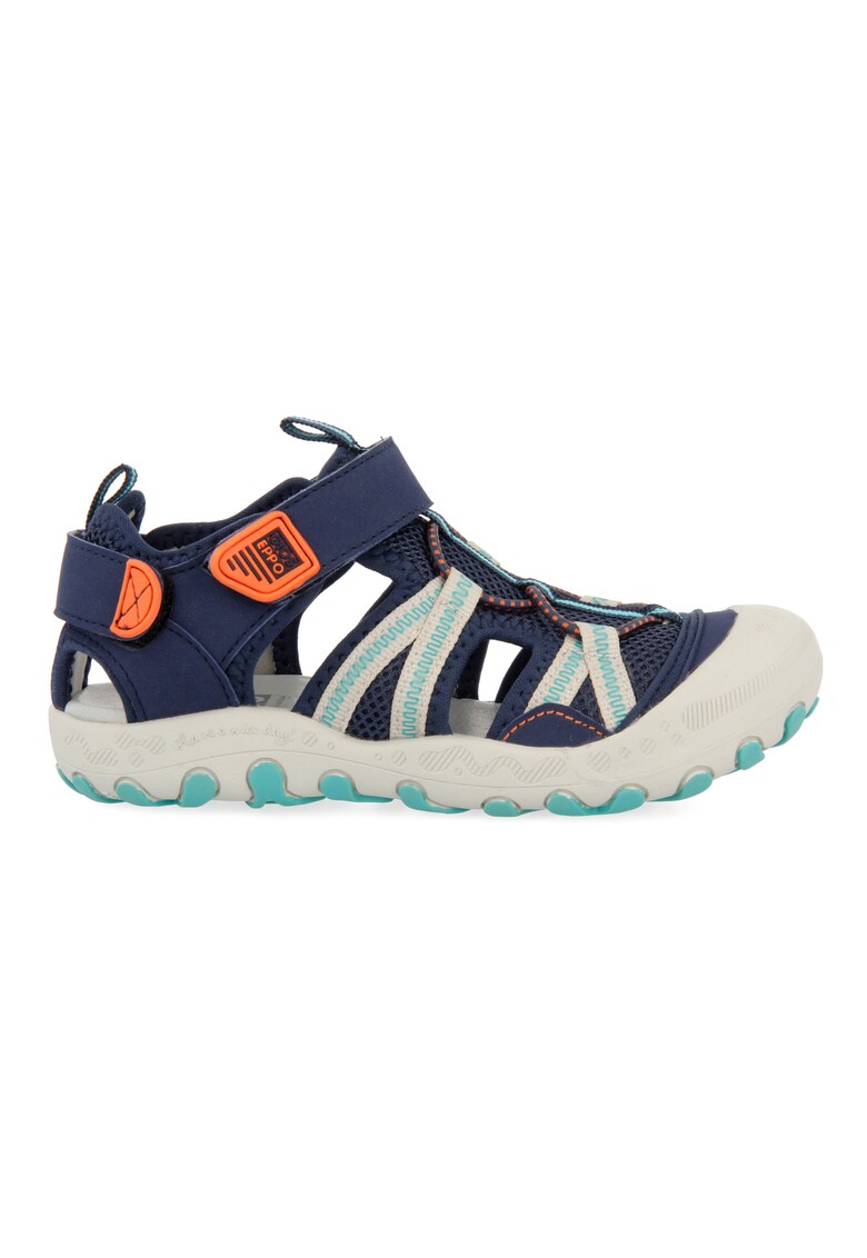 Sandale cu detalii contrastante DEINZE 27707 - Bleumarin