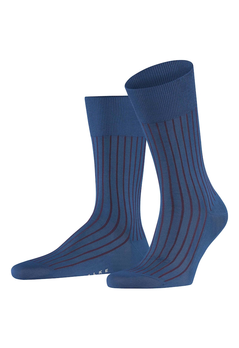 Sosete lungi Shadow 15773 - Visiniu/Albastru