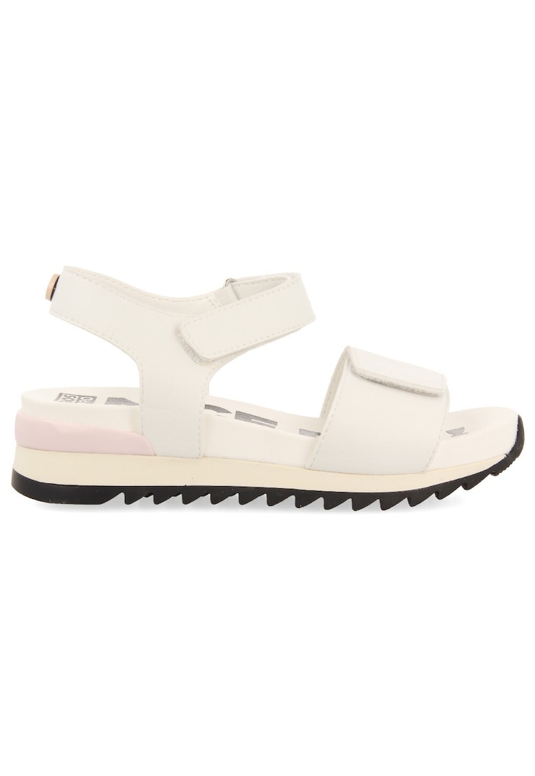 Sandale cu velcro Looe - Alb