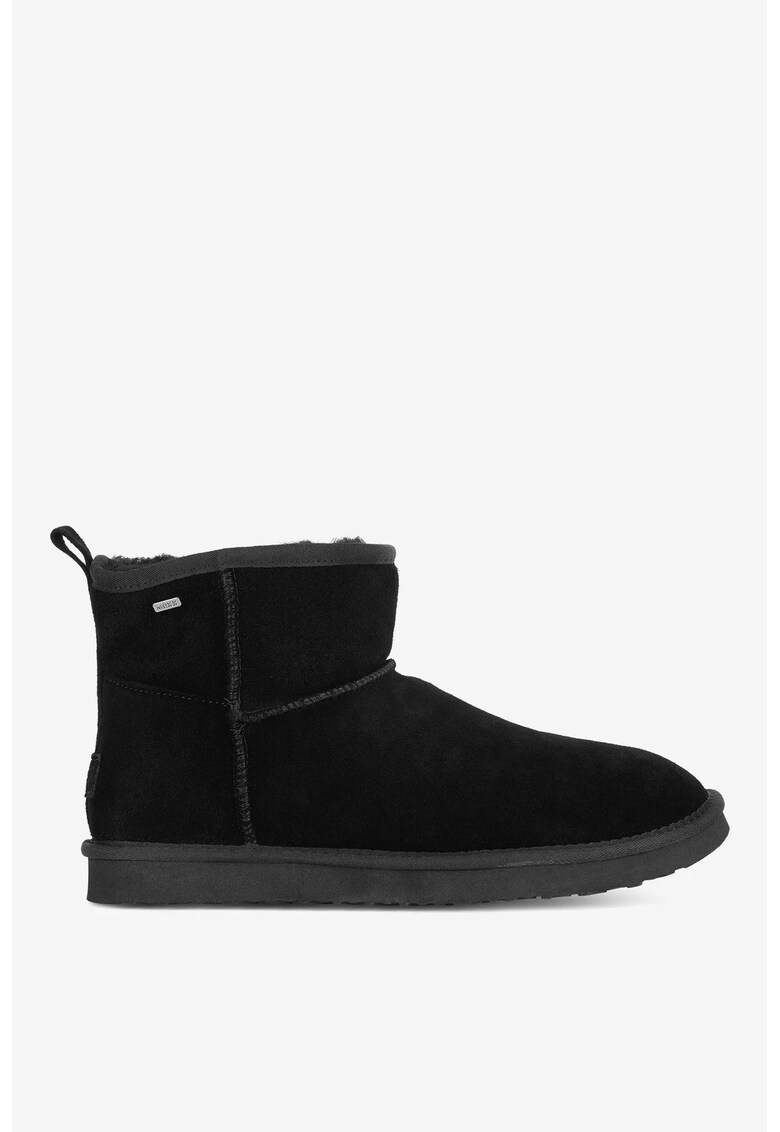 Ghete dama  5905588893752 - Piele intoarsa - Negru - Negru