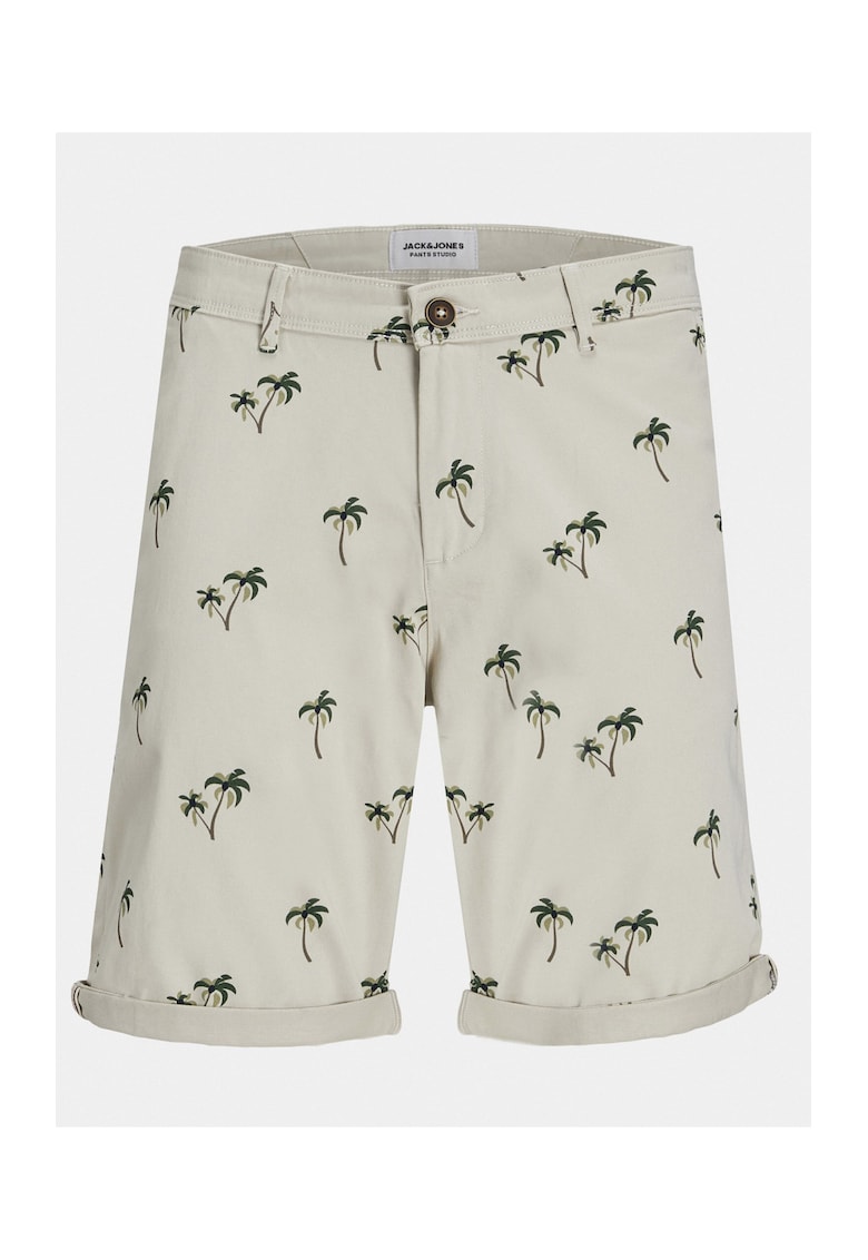 Pantaloni scurti barbati -  303482169 - Bej - Bumbac