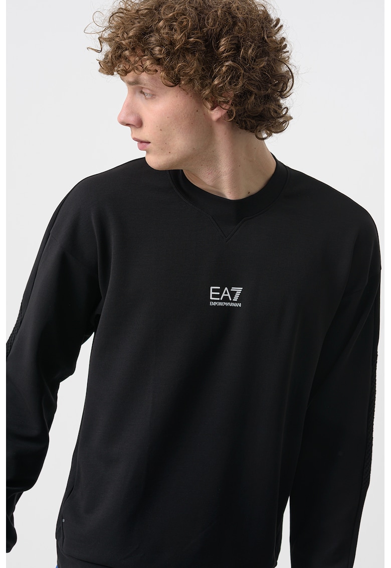 Bluza de trening cu logo - Alb/Negru
