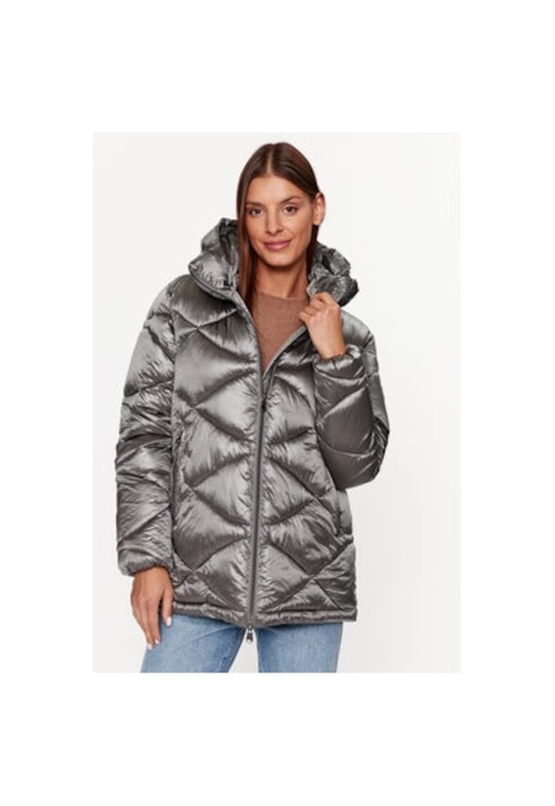 Geaca dama -  303322182 - Nylon - Gri - Gri