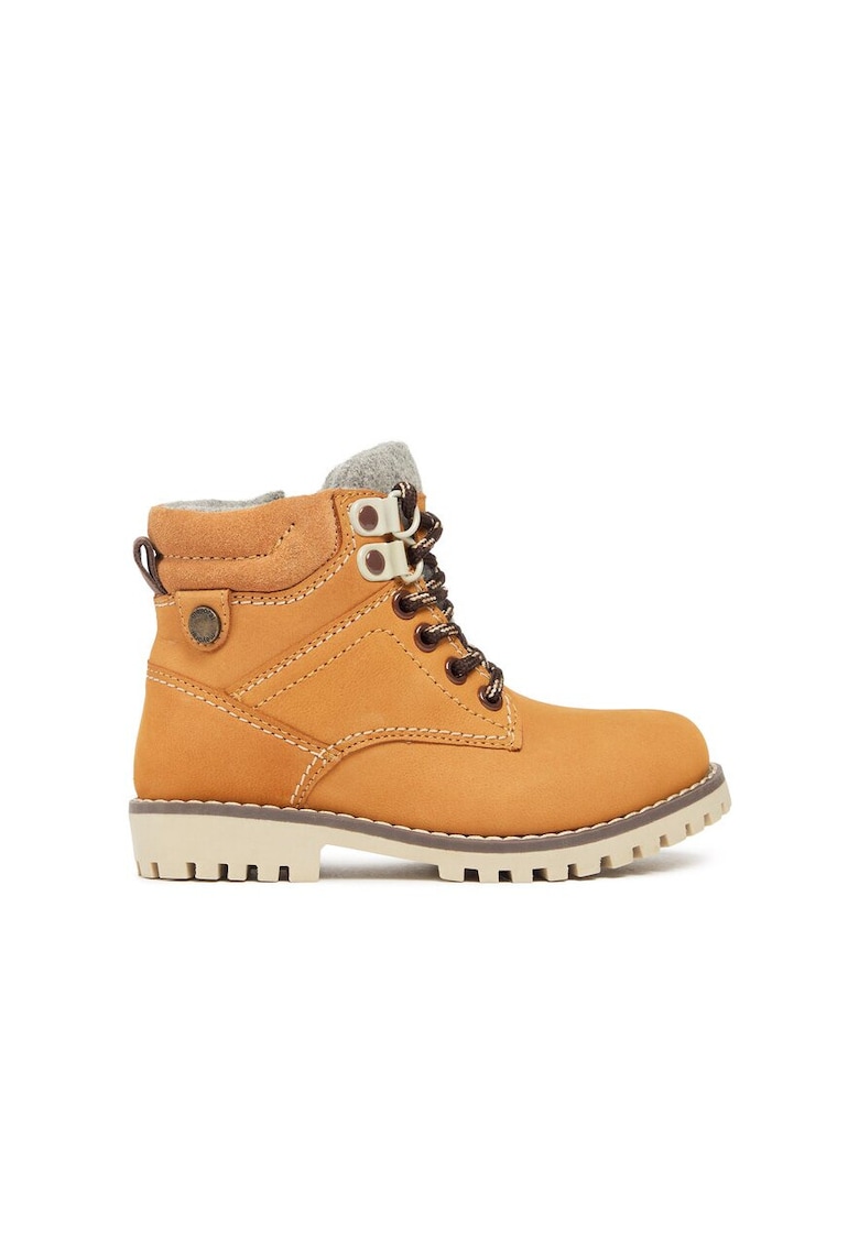 Ghete copii -  63518 - Piele naturala - Galben