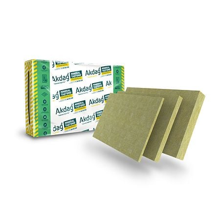Vata minerala bazaltica Akdag, 2 placi de 1200 x 600 x 80 mm