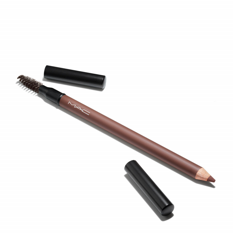 Creion sprancene MAC Veluxe Brow Liner (Concentratie: Ingrijire sprancene, Gramaj: 1,19 g, Culoare produse: Deep Dark Brunette)