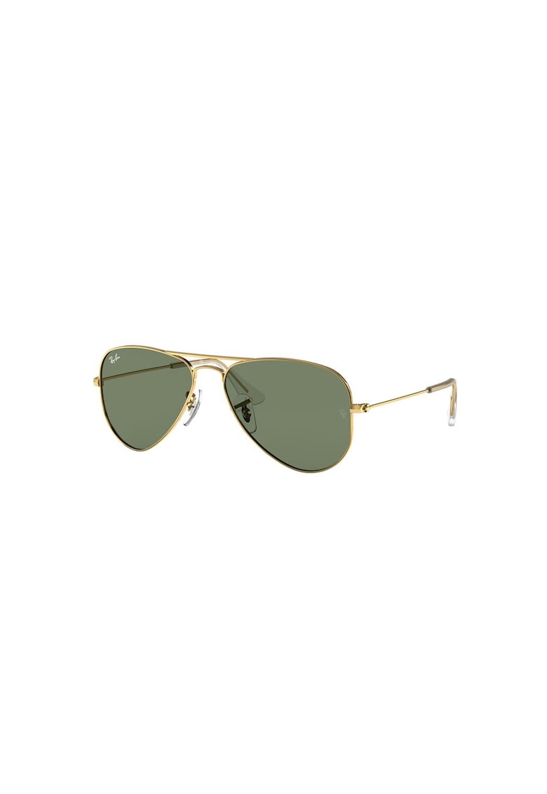 Ochelari de soare aviator cu rama metalica - Auriu