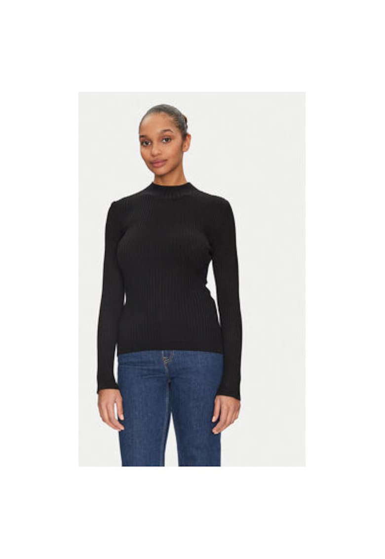 Pulover dama -  305253217 - Viscoza/Poliamida - Negru - Negru