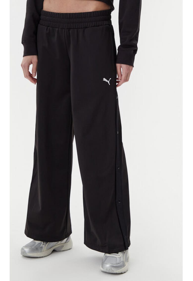 Pantaloni dama -  304577239 - Poliester reciclat - XL INTL - Negru