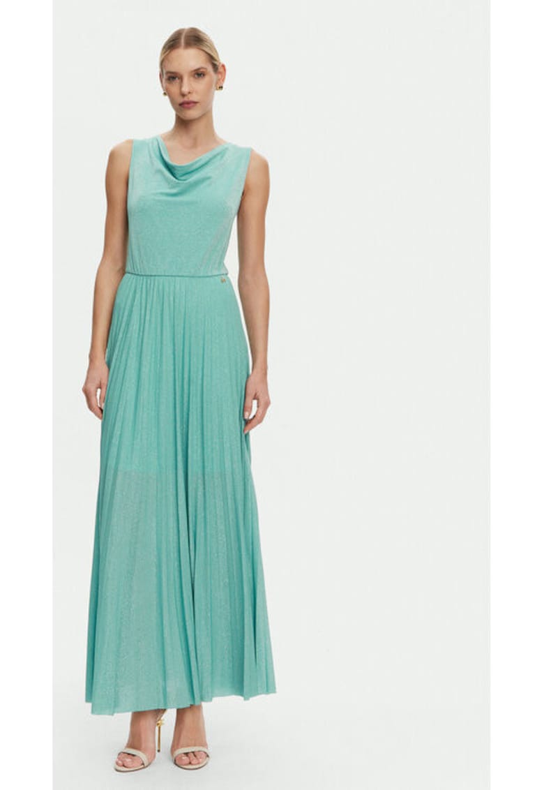 Rochie dama -  305291387 - Viscoza/Lurex - Verde - Verde