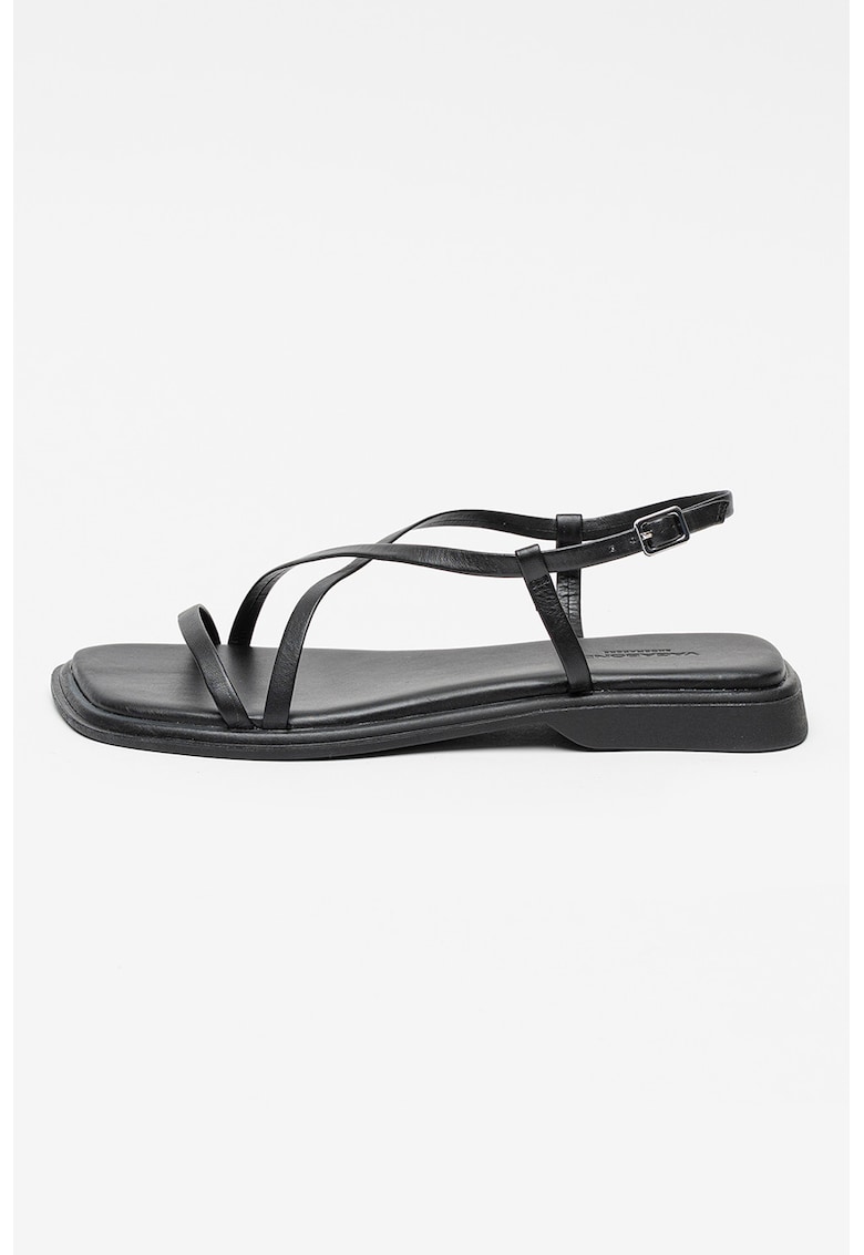 Sandale de piele cu catarama Izzy - Negru