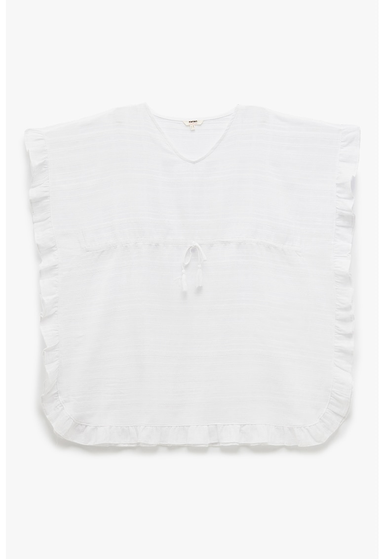 Bluza fara maneci - Alb murdar