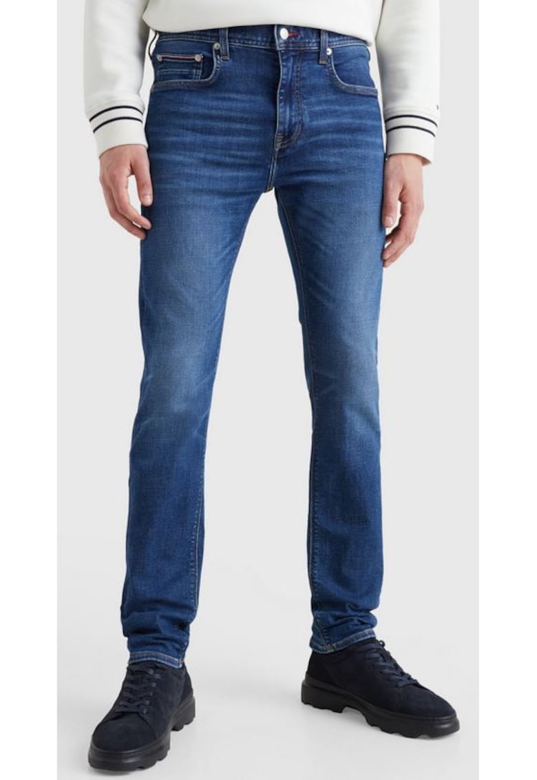 Blugi Slim Fit cu buzunare -