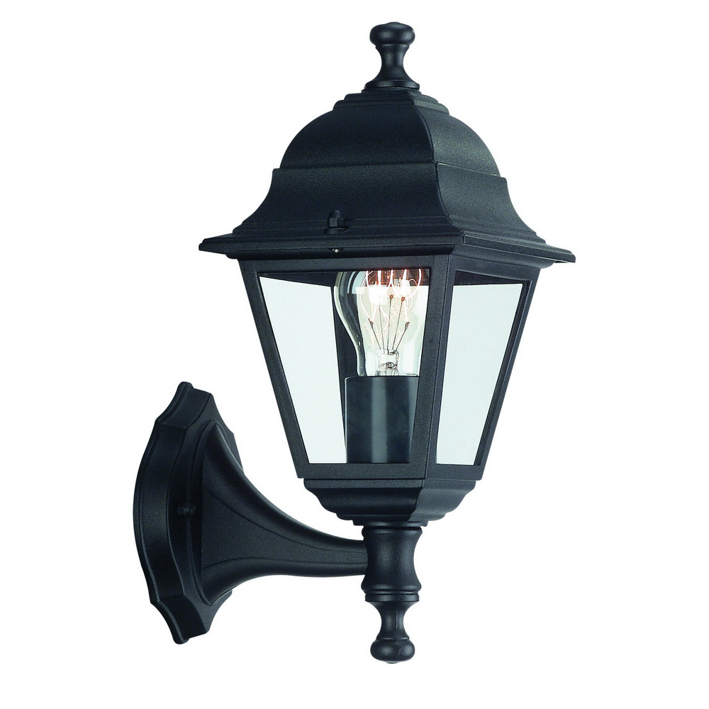 Aplica exterior Philips Lima Wall negru, 33 x 15 cm