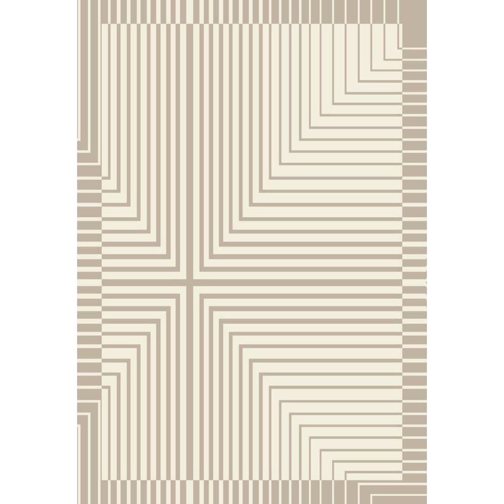 Covor modern Soho 5904, polipropilena, model dungi, bej, 80 x 150 cm
