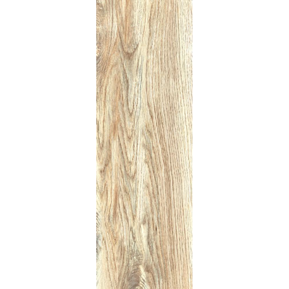 Gresie portelanata Woodart Sand, glazura lucioasa, bej, aspect lemn, dreptunghi, grosime 8 mm, 60 x 20 cm